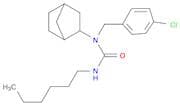 Urea, N-bicyclo[2.2.1]hept-2-yl-N-[(4-chlorophenyl)methyl]-N'-hexyl-
