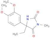 2,4-Imidazolidinedione, 5-(3,4-dimethoxyphenyl)-5-ethyl-3-methyl-