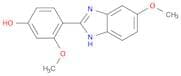 Phenol, 3-methoxy-4-(5-methoxy-1H-benzimidazol-2-yl)-