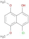 1-Naphthalenol, 4-chloro-5,8-dimethoxy-