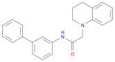 1(2H)-Quinolineacetamide, N-[1,1'-biphenyl]-3-yl-3,4-dihydro-