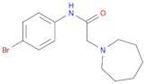 1H-Azepine-1-acetamide, N-(4-bromophenyl)hexahydro-