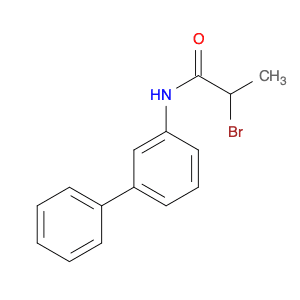 Propanamide, N-[1,1'-biphenyl]-3-yl-2-bromo-
