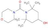 Morpholine, 4-[(4-hydroxy-2,2,6,6-tetramethyl-1-piperidinyl)carbonyl]-