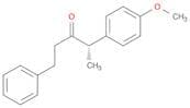3-Pentanone, 4-(4-methoxyphenyl)-1-phenyl-, (S)-