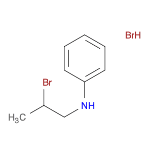 Benzenamine, N-(2-bromopropyl)-, hydrobromide