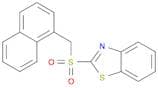Benzothiazole, 2-[(1-naphthalenylmethyl)sulfonyl]-