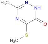 1,2,4-Triazin-6(1H)-one, 3-methyl-5-(methylthio)-