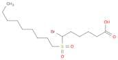 Hexanoic acid, 6-bromo-6-(nonylsulfonyl)-