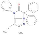 1H-Imidazo[1,2-b]pyrazol-2(3H)-one, 7-ethyl-6-methyl-1,3,3-triphenyl-