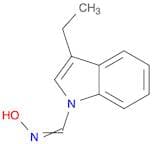 1H-Indole-1-carboxaldehyde, 3-ethyl-, oxime