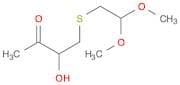 2-Butanone, 4-[(2,2-dimethoxyethyl)thio]-3-hydroxy-