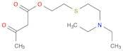 Butanoic acid, 3-oxo-, 2-[[2-(diethylamino)ethyl]thio]ethyl ester