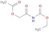 Carbamic acid, [(acetyloxy)acetyl]-, ethyl ester