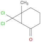 Bicyclo[4.1.0]heptan-2-one, 7,7-dichloro-6-methyl-