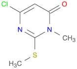 6-Chloro-3-methyl-2-(methylthio)pyrimidin-4(3H)-one