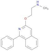 Ethanamine, N-methyl-2-[(1-phenyl-3-isoquinolinyl)oxy]-