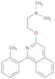 Ethanamine, N,N-dimethyl-2-[[1-(2-methylphenyl)-3-isoquinolinyl]oxy]-