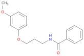 Benzamide, N-[3-(3-methoxyphenoxy)propyl]-
