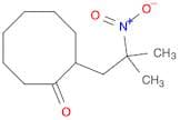 Cyclooctanone, 2-(2-methyl-2-nitropropyl)-