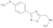1-[3-(4-methoxyphenyl)-1,2,4-oxadiazol-5-yl]-N-methylmethanamine