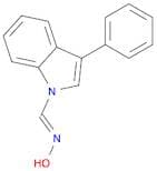 1H-Indole-1-carboxaldehyde, 3-phenyl-, oxime, (E)-