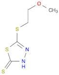 1,3,4-Thiadiazole-2(3H)-thione, 5-[(2-methoxyethyl)thio]-