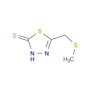 1,3,4-Thiadiazole-2(3H)-thione, 5-[(methylthio)methyl]-