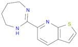 Thieno[2,3-b]pyridine, 6-(4,5,6,7-tetrahydro-1H-1,3-diazepin-2-yl)-