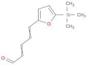 2,4-Pentadienal, 5-[5-(trimethylsilyl)-2-furanyl]-
