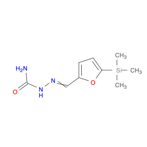 Hydrazinecarboxamide, 2-[[5-(trimethylsilyl)-2-furanyl]methylene]-