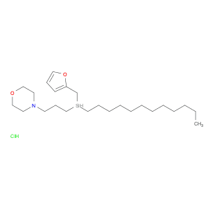 Morpholine, 4-[3-(dodecyl-2-furanylmethylsilyl)propyl]-, hydrochloride
