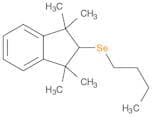 1H-Indene, 2-(butylseleno)-2,3-dihydro-1,1,3,3-tetramethyl-