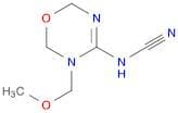 Cyanamide, [3,6-dihydro-3-(methoxymethyl)-2H-1,3,5-oxadiazin-4-yl]-