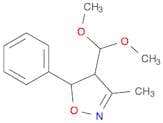Isoxazole, 4-(dimethoxymethyl)-4,5-dihydro-3-methyl-5-phenyl-