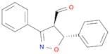 4-Isoxazolecarboxaldehyde, 4,5-dihydro-3,5-diphenyl-, trans-
