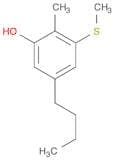 Phenol, 5-butyl-2-methyl-3-(methylthio)-