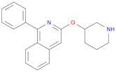 Isoquinoline, 1-phenyl-3-(3-piperidinyloxy)-
