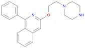 Isoquinoline, 1-phenyl-3-[2-(1-piperazinyl)ethoxy]-