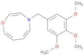 4H-1,4-Oxazocine, 4-[(3,4,5-trimethoxyphenyl)methyl]-