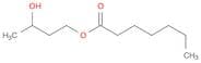 Heptanoic acid, 3-hydroxybutyl ester