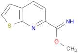 Thieno[2,3-b]pyridine-6-carboximidic acid, methyl ester