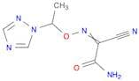 Acetamide, 2-cyano-2-[[1-(1H-1,2,4-triazol-1-yl)ethoxy]imino]-
