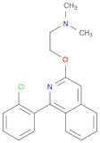 Ethanamine, 2-[[1-(2-chlorophenyl)-3-isoquinolinyl]oxy]-N,N-dimethyl-