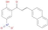 2-Propen-1-one, 1-(2-hydroxy-5-nitrophenyl)-3-(2-naphthalenyl)-