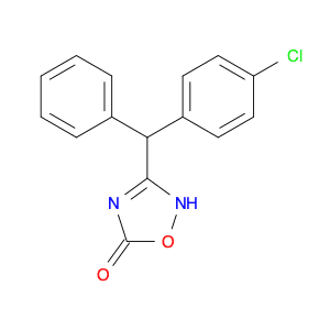 1,2,4-Oxadiazol-5(2H)-one, 3-[(4-chlorophenyl)phenylmethyl]-