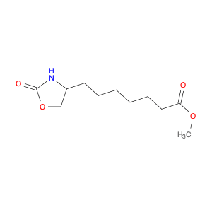 4-Oxazolidineheptanoic acid, 2-oxo-, methyl ester