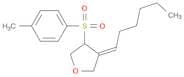 Furan, 3-hexylidenetetrahydro-4-[(4-methylphenyl)sulfonyl]-, (Z)-