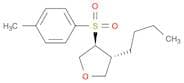 Furan, 3-butyltetrahydro-4-[(4-methylphenyl)sulfonyl]-, trans-