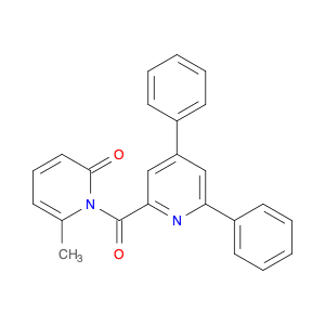2(1H)-Pyridinone, 1-[(4,6-diphenyl-2-pyridinyl)carbonyl]-6-methyl-